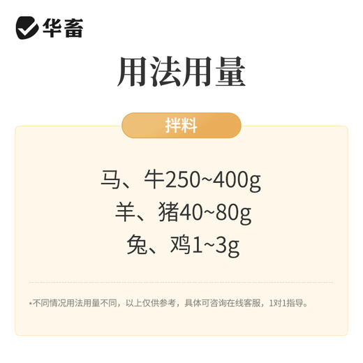 【积分兑换】华畜荆防败毒散感冒流感兽用清瘟解毒中药扶正猪牛羊鸡鸭正品兽药 商品图4