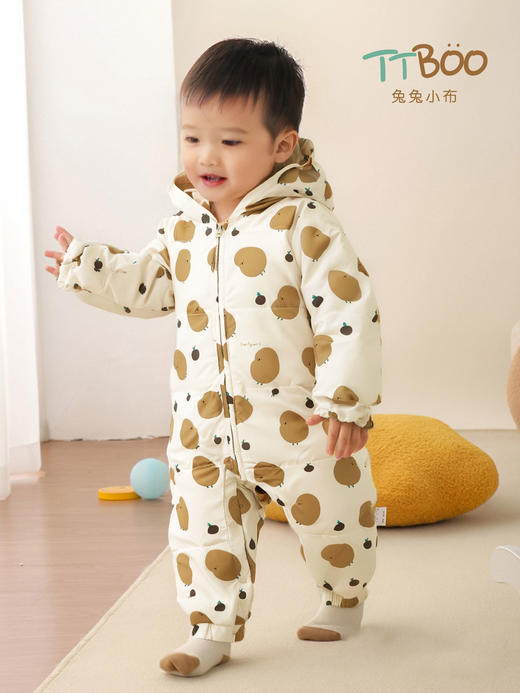 兔兔小布数码印花花版爬服（无耳朵） 商品图0