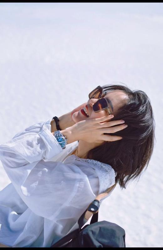 人间白月光天丝防晒钩花连帽衬衣 商品图4