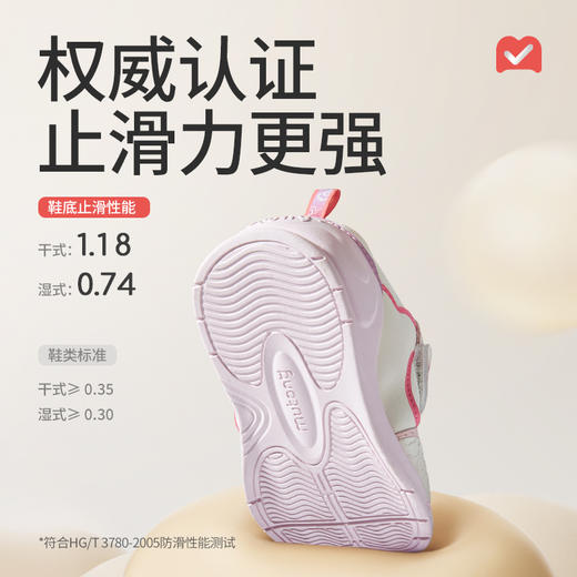 牧童2025秋季宝宝学步机能鞋婴幼儿透气网面机能鞋软底防滑稳护鞋 商品图10