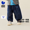 【仿牛仔】迷你巴拉男童女童裤子宝宝柔软透气宽松直筒裤长裤 商品缩略图0