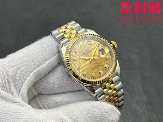 劳力士 VS日志36系列 间金款 男士腕表 3235机 五珠带 表径36mm 商品图3