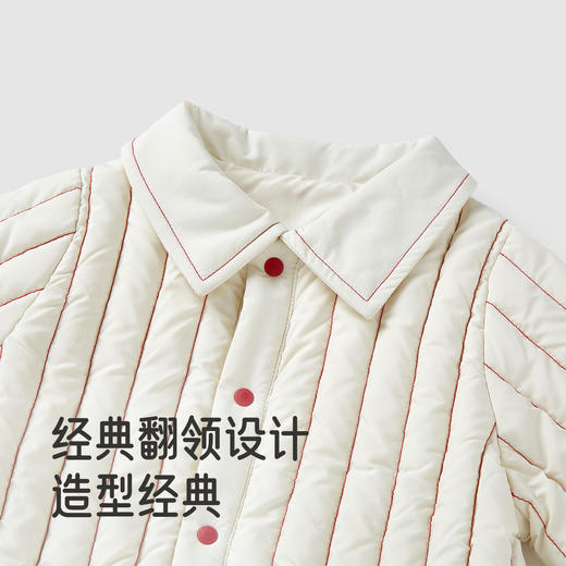 【高定系列】英氏婴儿衣服秋冬保暖防寒羽绒连体衣男童女童羽绒服超韧绒 商品图2