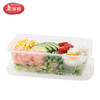 美丽雅方形加厚餐盒带盖SGS认证750ml 10套/袋 商品缩略图1