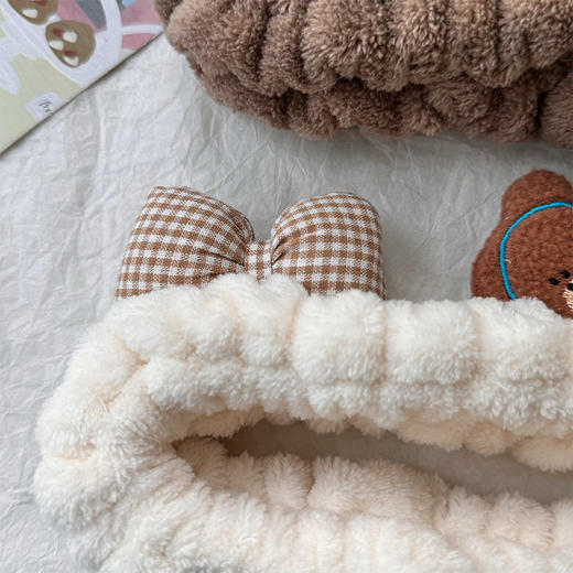 可爱小熊款洗脸束发发带纪念日百货门店同款164393285 商品图3