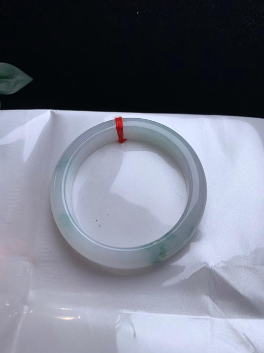 620607，53.5飘花手镯，清新细条，飘蓝花，润润的 商品图4