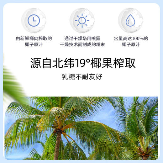 春光纯椰子粉400G*2罐【有效期到2027年1月】 商品图3