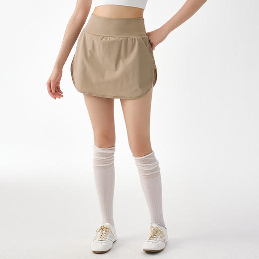 【3~5天发货】跃牌【美度空间】系列 辣妹夏季网球裙跑步健身裙防走光假两件运动迷你半身短裙速干DQ1514 商品图1