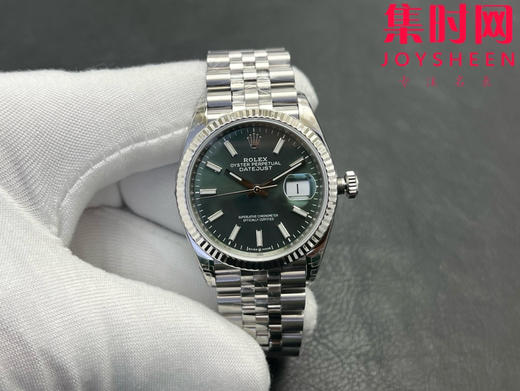 劳力士 VS日志36系列 薄荷绿 男士腕表 3235机 五珠带 表径36mm 小手腕福音 商品图1