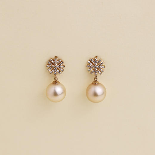 一口价珍珠耳坠【9mm】 T3980J980 商品图2