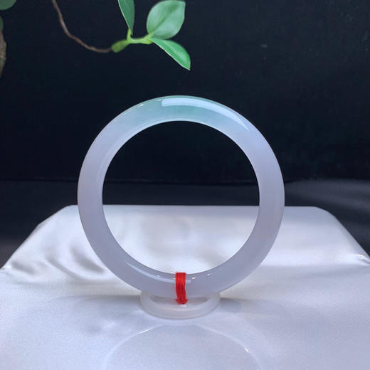 620609，58.6冰飘花细圆条，冰冰的 ，清新干净有特色，一抹带晴底色 商品图3