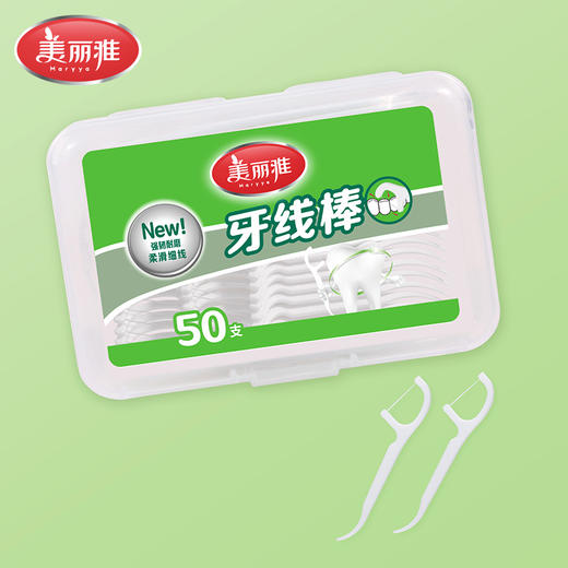 【批发】美丽雅精装翻盖牙线50支装 商品图5