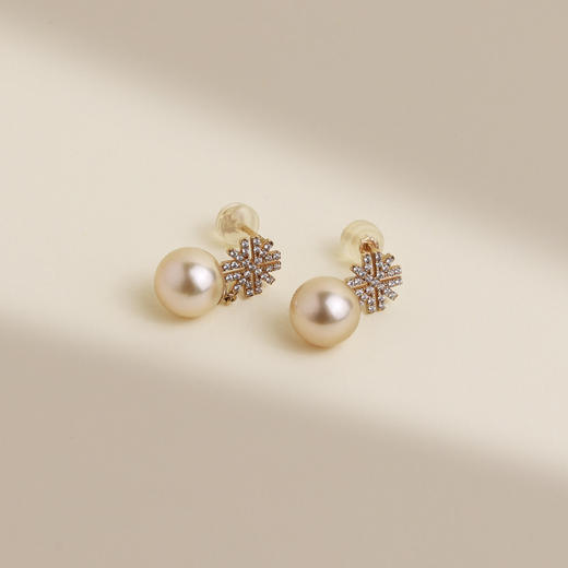 一口价珍珠耳坠【9mm】 T3980J980 商品图1