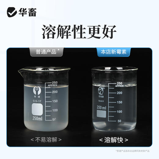 华畜兽用硫酸新霉素可溶性粉 黄痢白痢 吸收更好 作用更快 商品图2