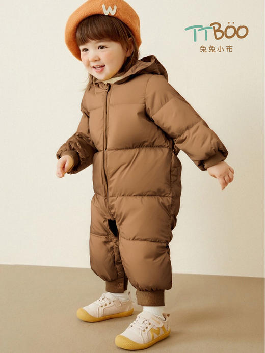 兔兔小布轻量宽绗线基础爬服 商品图1