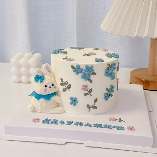 4英寸~韩系ins小花朵可爱卡通动物小蛋糕系列-低糖处理无添加 商品图6