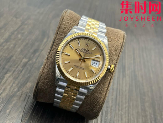 劳力士 VS日志36系列 间金金盘 男士腕表 3235机 五珠带 表径36mm 小手腕福音 商品图1