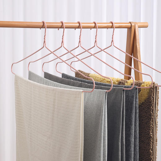 【批发】美丽雅被套衣架加厚实心长86.5m大衣架 2支/扎 商品图6