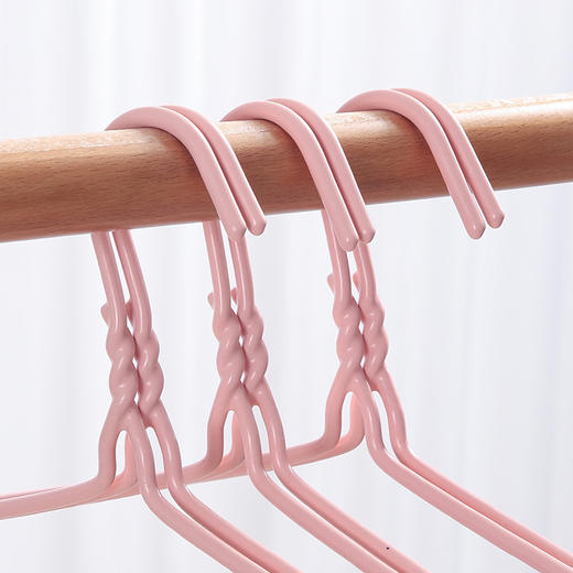 【批发】美丽雅被套衣架加厚实心长86.5m大衣架 2支/扎 商品图1