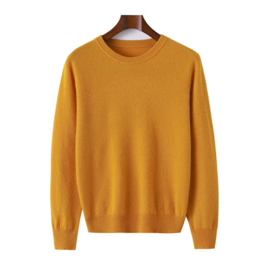 Avann阿曼衣圆领无缝男款羊毛衫ZM069 商品图6