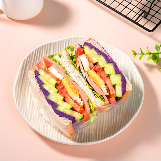 福事多 全麦三色藜麦吐司 600g*2箱 商品图7