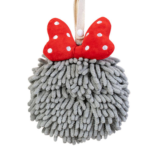 【15元会员福利】尚多兰雪尼尔蝴蝶结擦手巾 （颜色随机） 商品图4