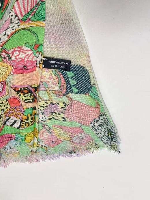 ｛特卖｝100%羊毛围巾花型二十六时尚元素包包～喜出 商品图3