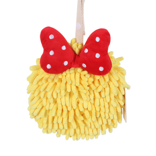 【15元会员福利】尚多兰雪尼尔蝴蝶结擦手巾 （颜色随机） 商品图7