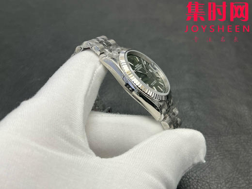 劳力士 VS日志36系列 棕榈叶薄荷绿 男士腕表 3235机 五珠带 表径36mm 小手腕福音 商品图4