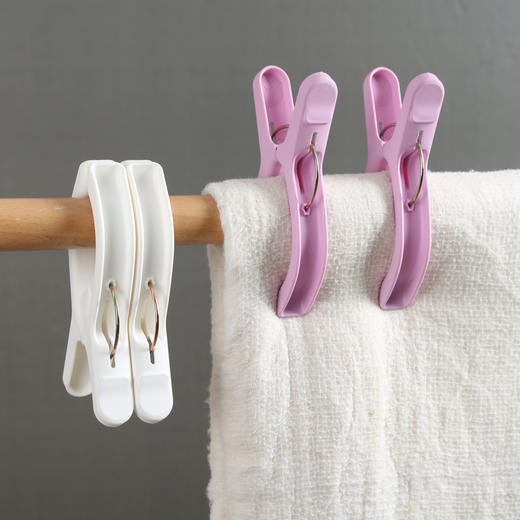 【批发】美丽雅弹簧晒夹 夹被子衣物 2个/袋 商品图2