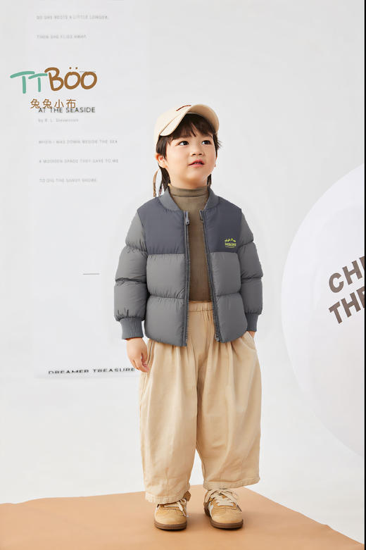 兔兔小布山脉上下拼接羽绒内胆 商品图1