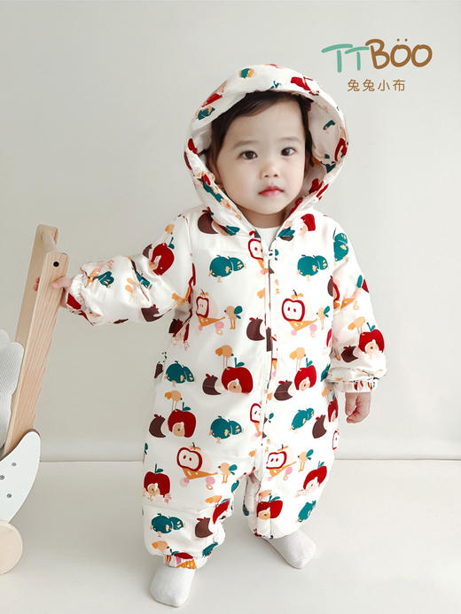 兔兔小布数码印花花版爬服（无耳朵） 商品图5