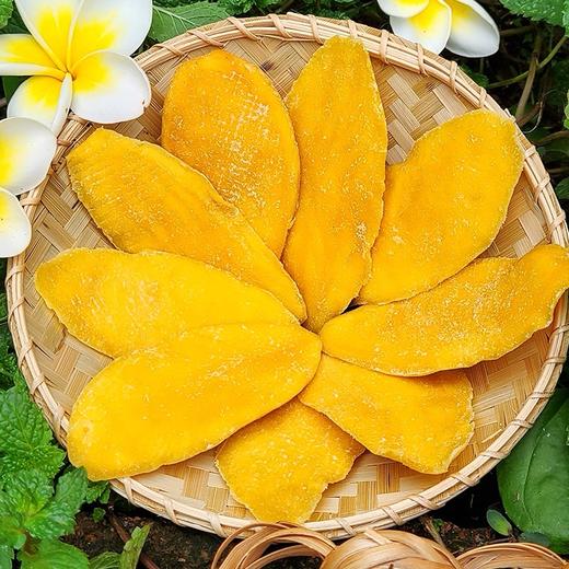 非油炸不加糖的健康果干 | 西双版纳原切香蕉干/厚切芒果干 配料只有新鲜香蕉 4斤鲜果烘1斤果干 厚实软糯有嚼劲 250克/袋[香蕉干甜糯，芒果干酸甜] 商品图1