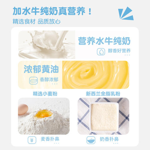 福事多 水牛乳厚切吐司面包400g*2箱 商品图2