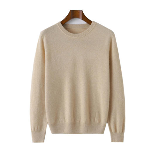 Avann阿曼衣圆领无缝男款羊毛衫ZM069 商品图2