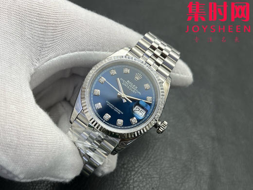 劳力士 VS日志36系列 蓝盘钻面 男士腕表 3235机 五珠带 表径36mm 小手腕福音 商品图2