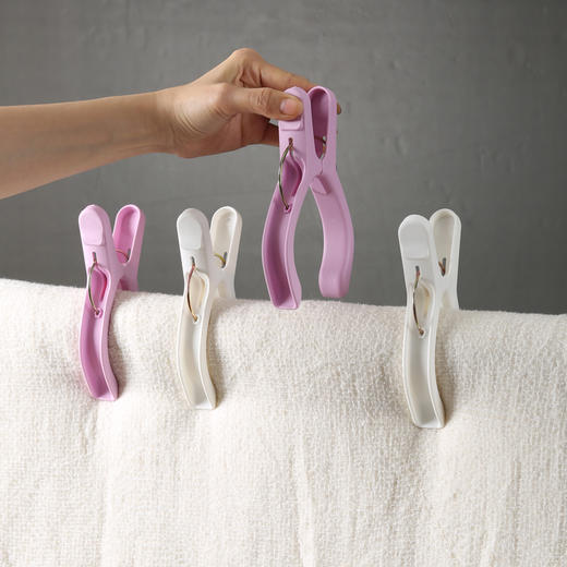 【批发】美丽雅弹簧晒夹 夹被子衣物 2个/袋 商品图3