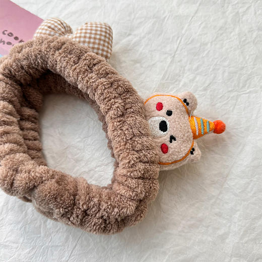 可爱小熊款洗脸束发发带纪念日百货门店同款164393285 商品图2