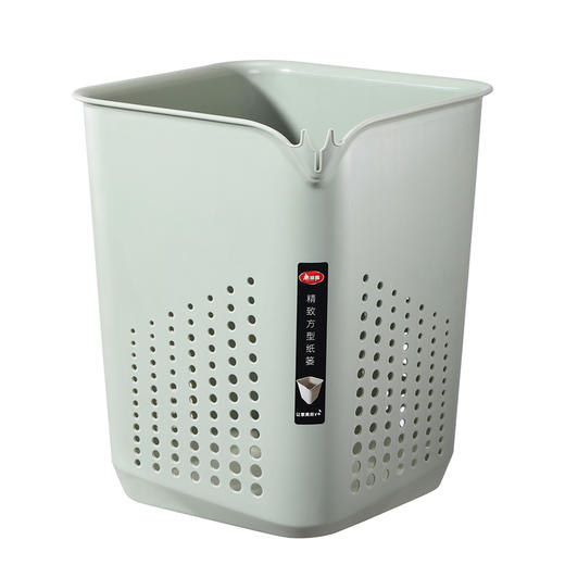 【批发】美丽雅方形垃圾桶纸篓二合一 1个 商品图0
