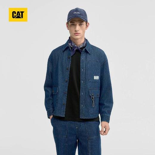 【云粉节】【95折】6楼卡特CAT秋款牛仔衬衣深蓝色CO3SHW33011C78，吊牌价798 现价758 商品图0