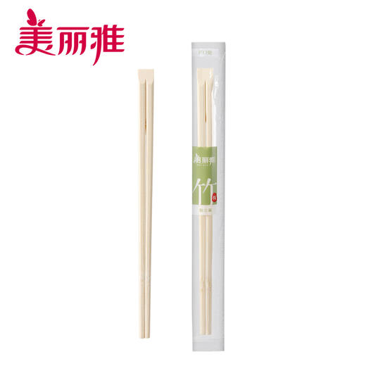 【批发】美丽雅一次性筷子独立装天然竹筷 40双/袋 商品图1