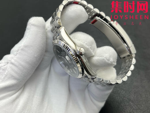 劳力士 VS日志36系列 蓝色格纹盘 男士腕表 3235机 五珠带 表径36mm 小手腕福音 商品图5