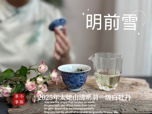 【新茶上市】2025清明前白牡丹《明前雪》，绮丽梦幻的兰花香，伴着极致清新的鲜爽，仿佛在那个倒春寒的季节，下了一场芬芳的雪 商品图10