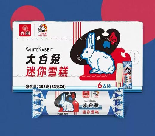 大白兔迷你雪糕（6支装） 商品图0
