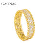 GAONAS  沙漠美学金色时尚设计手镯11485SGO 商品缩略图1