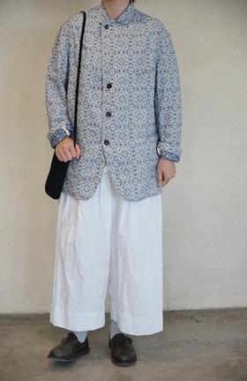 outil 碎花西装薄外套