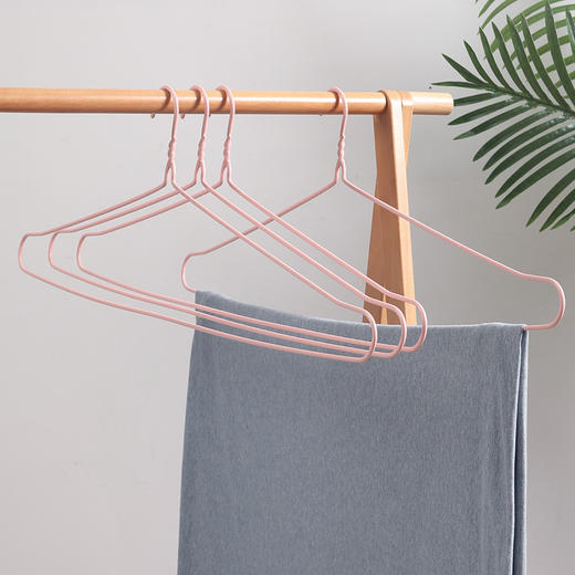 【批发】美丽雅被套衣架加厚实心长86.5m大衣架 2支/扎 商品图7