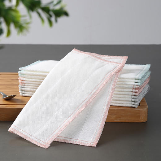 【批发】美丽雅10片装清洁抹布(条纹款) 商品图12