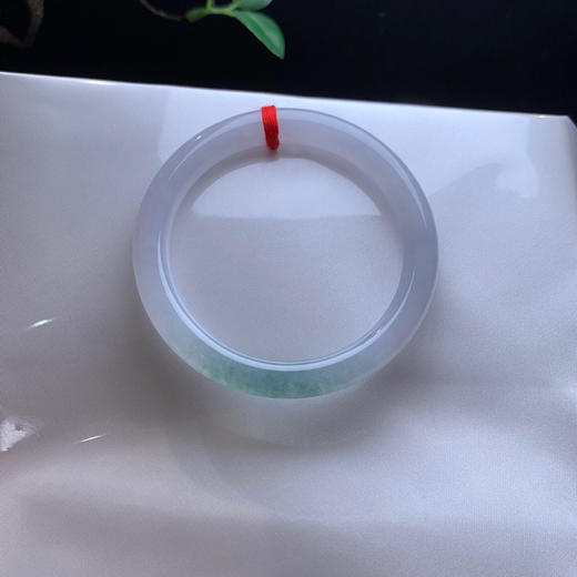 620609，58.6冰飘花细圆条，冰冰的 ，清新干净有特色，一抹带晴底色 商品图4