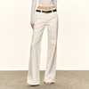Ariseism 美式复古休闲长裤女秋季新款白色裤子 商品缩略图1